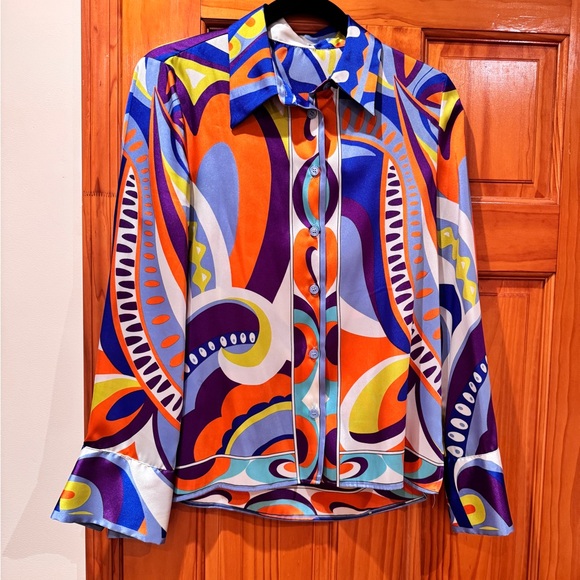 2 piece silk skirt set - CUSTOM MADE - Picture 3 of 3